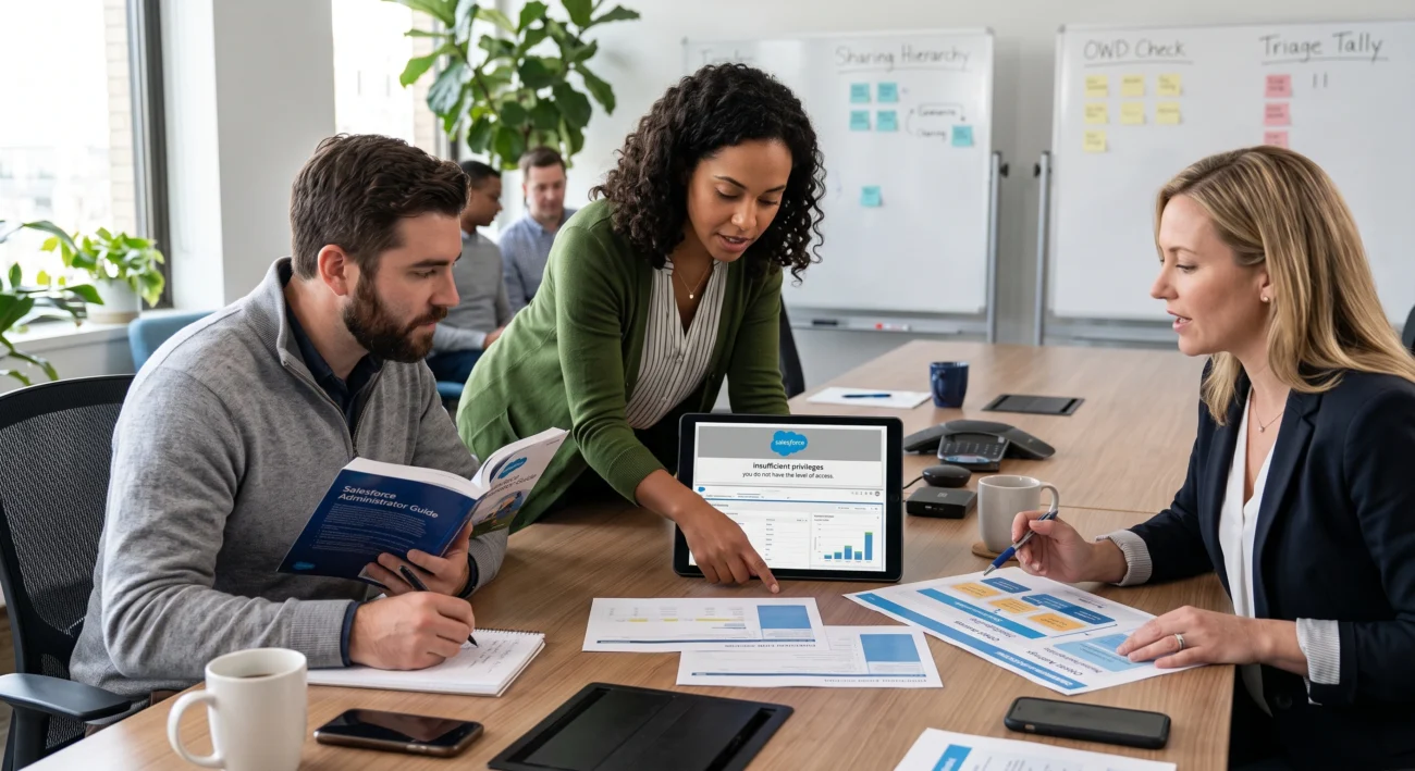 salesforce insufficient privileges